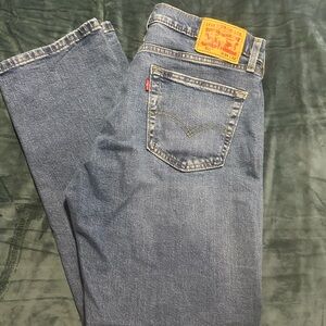 Levi's Classic Straight Blue Jeans 34x32